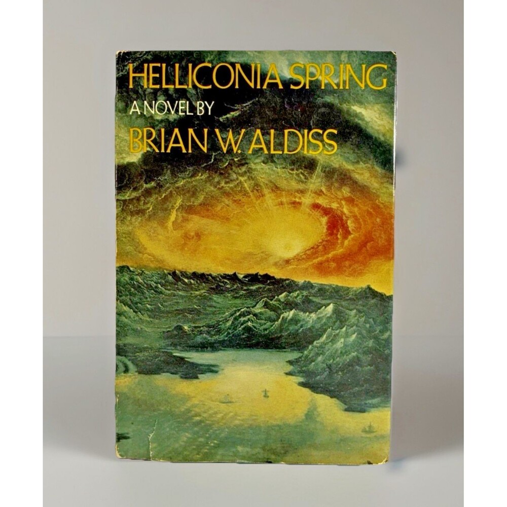 Helliconia Spring by Brian W. Aldis Vintage 1982 Atheneum Hardback Book